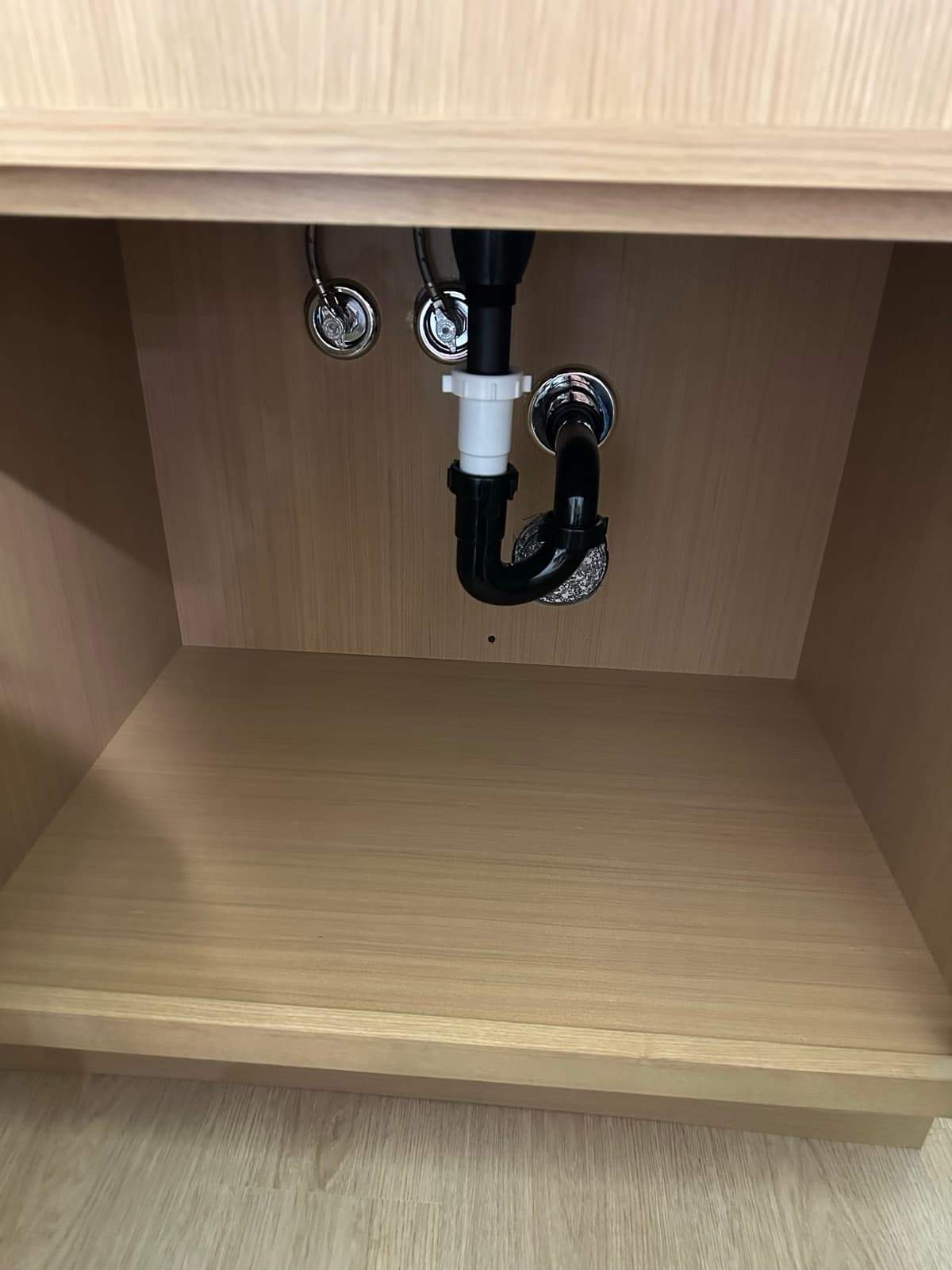 Home Cleaning in Renton, WA — Kitchen before cleaning: Sticky residue, plumbing grime, dust