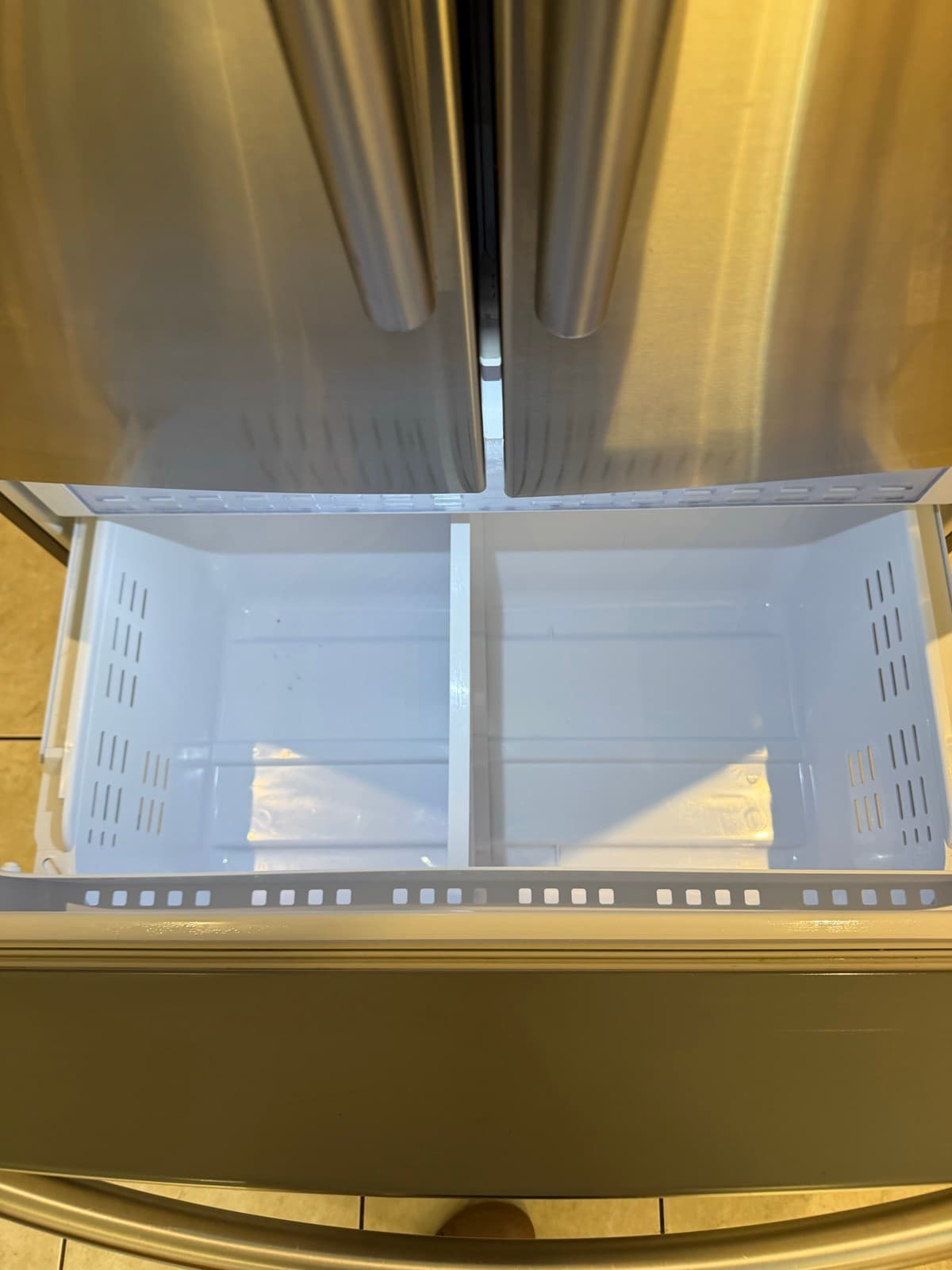 Home Cleaning in Seattle, WA — Kitchen after cleaning: Drawer emptied, sanitized, smooth glide