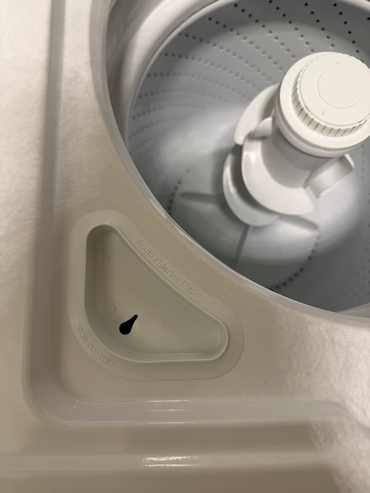 Home Cleaning in Auburn, WA — Laundry after cleaning: Drum descaled, dispenser tray rinsed clean